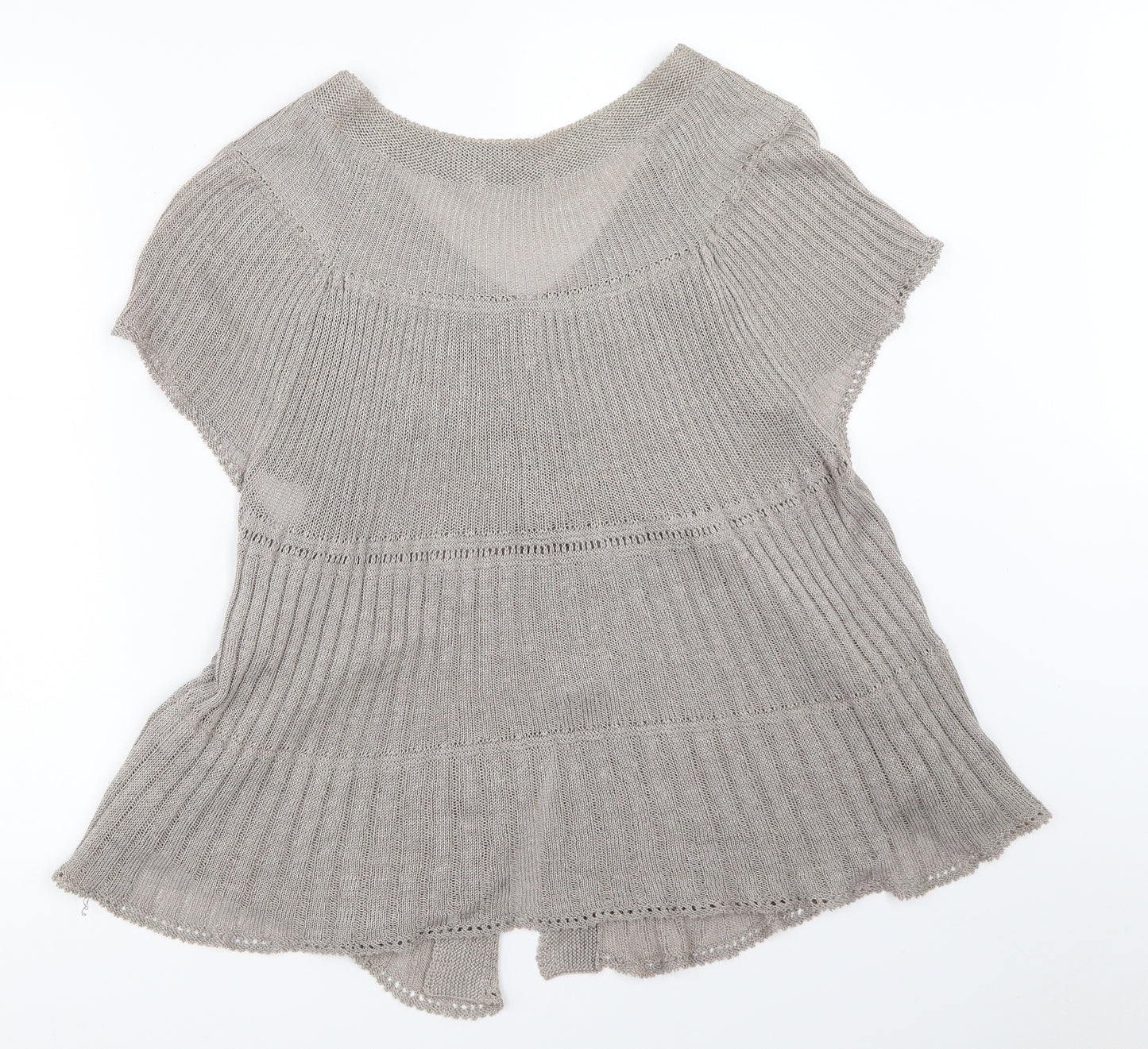 Marks and Spencer Womens Grey   Cardigan Jumper Size 18