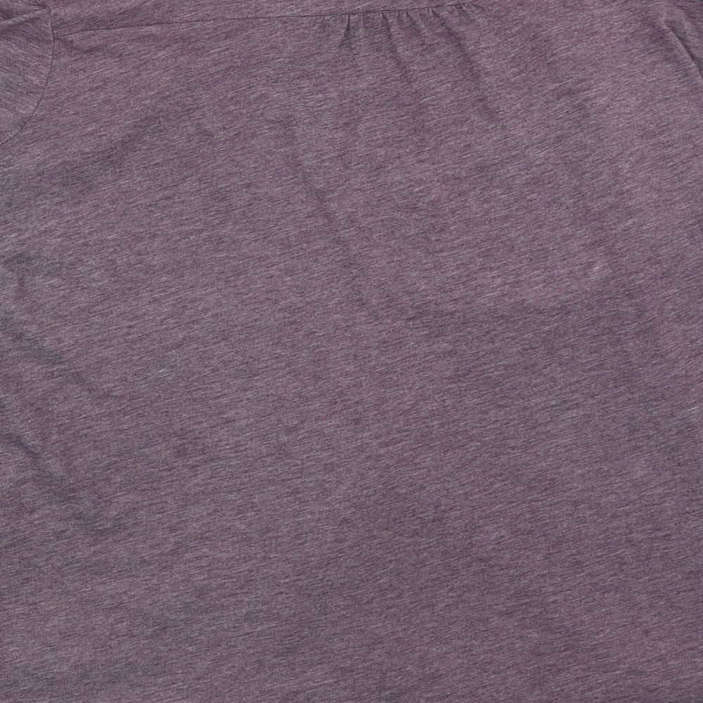 Marks and Spencer Womens Purple   Cardigan Jumper Size 20