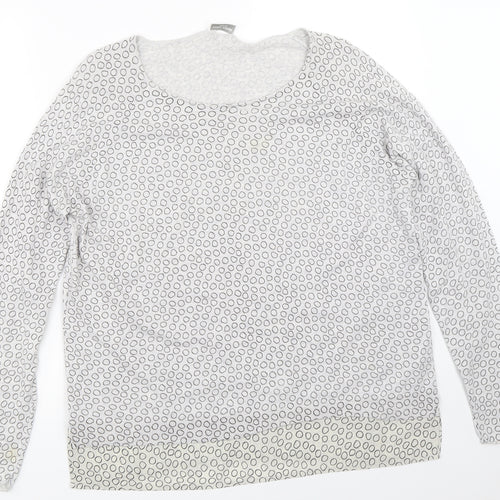 Gerry Weber Womens Grey   Pullover Jumper Size 12