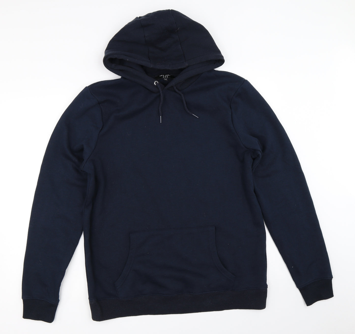 New Look Mens Blue   Pullover Hoodie Size M