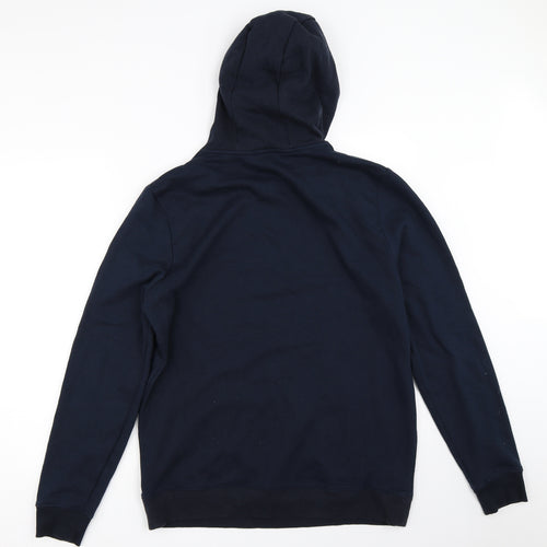New Look Mens Blue   Pullover Hoodie Size M