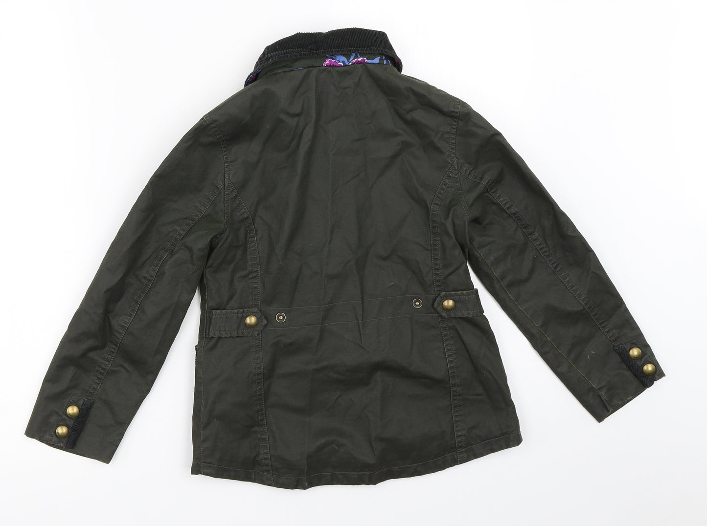 Joules Girls Green   Jacket Coat Size 6 Years