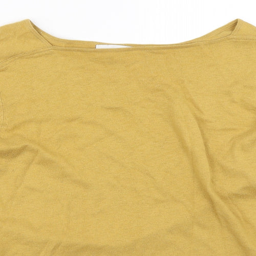NEXT Womens Yellow   Pullover Jumper Size 12