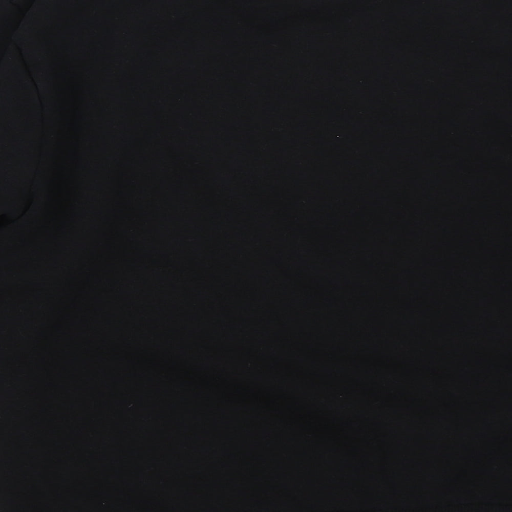 George Girls Black   Pullover Sweatshirt Size 6-7 Years