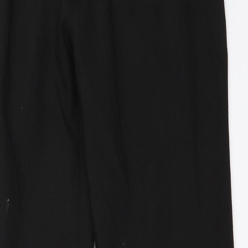 Marks and Spencer Girls Black   Dress Pants Trousers Size 12-13 Years - School trousers