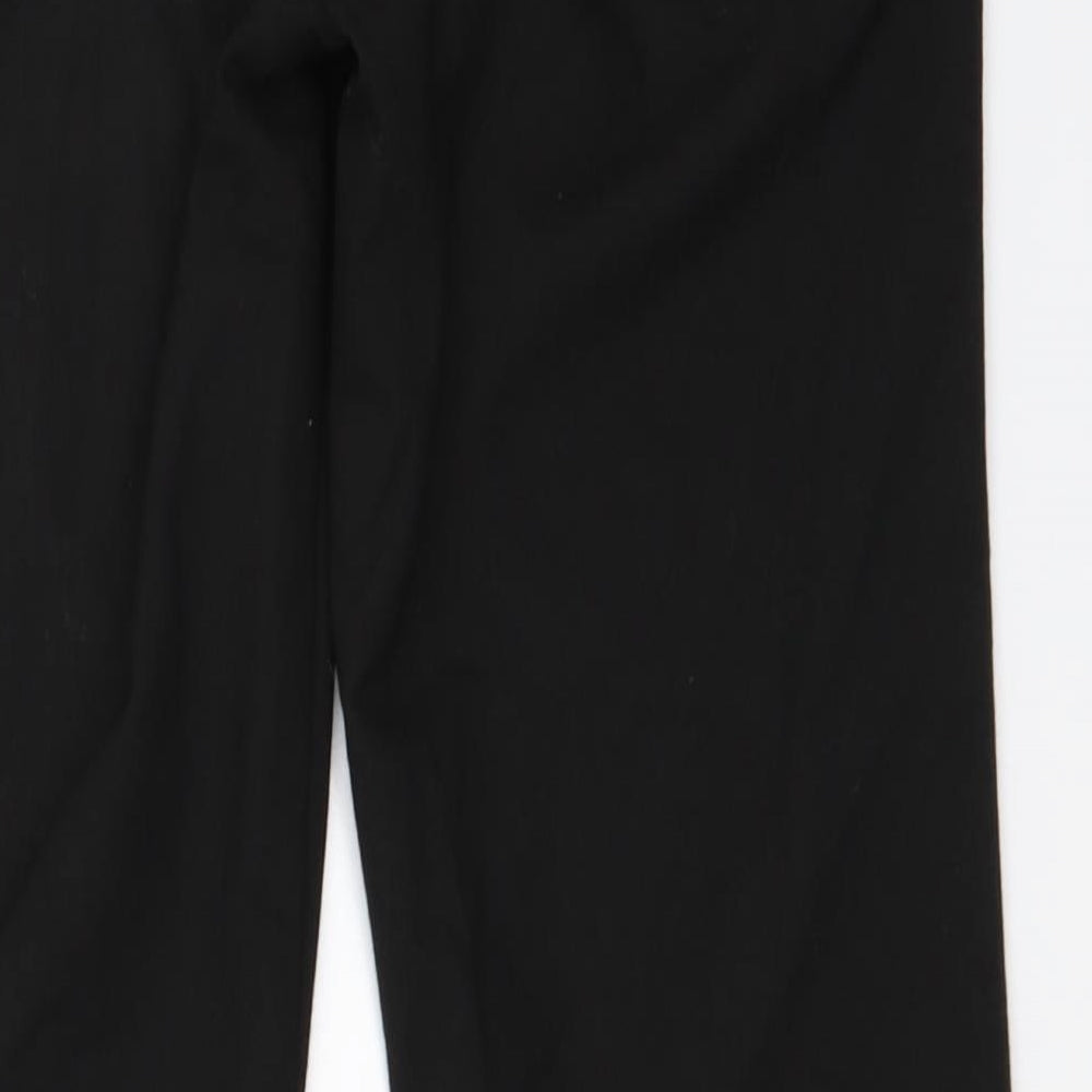 Marks and Spencer Girls Black   Dress Pants Trousers Size 12-13 Years - School trousers