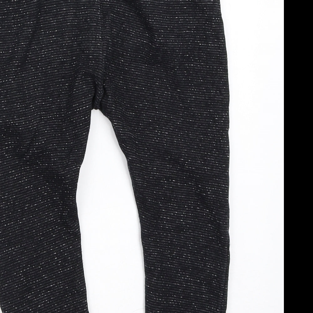 George Boys Black   Jogger Trousers Size 2-3 Years