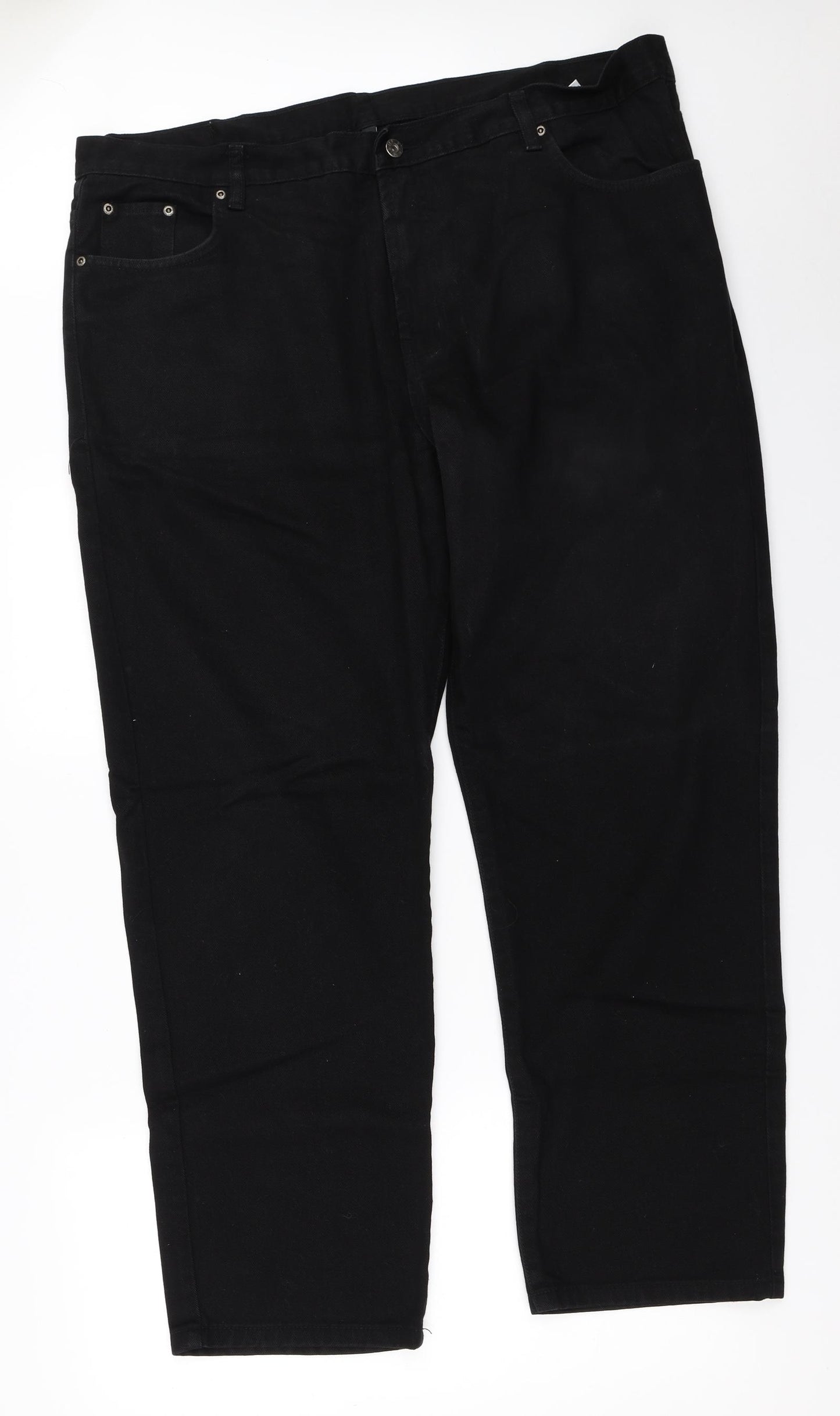 Blue Circle Mens Black   Straight Jeans Size 42 in L30 in