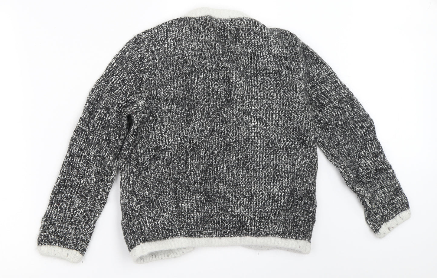 H&M Womens Grey   Cardigan Jumper Size 36