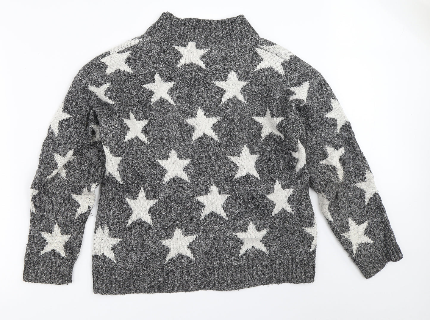 Wild Flower Womens Grey   Pullover Jumper Size S