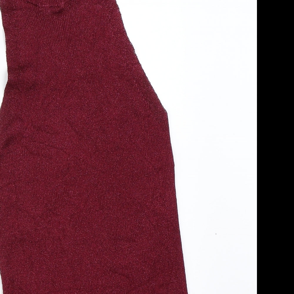 River Island Womens Red   Basic Tank Size XS