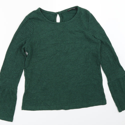 SheIn Womens Green   Pullover Jumper Size XS