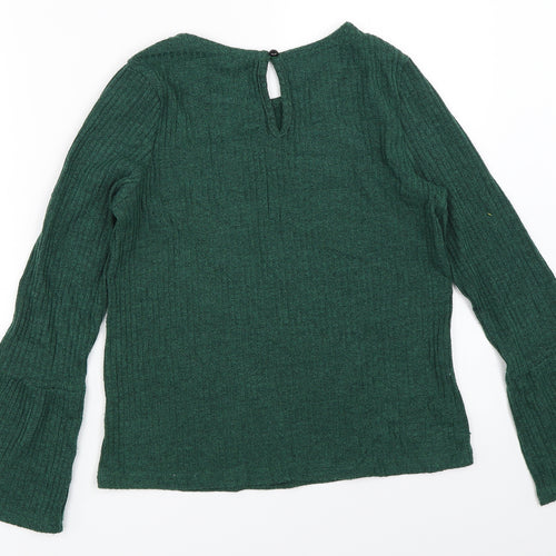 SheIn Womens Green   Pullover Jumper Size XS