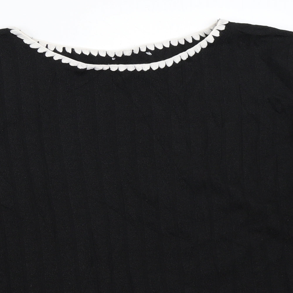 Matalan Womens Black   Pullover Jumper Size 20