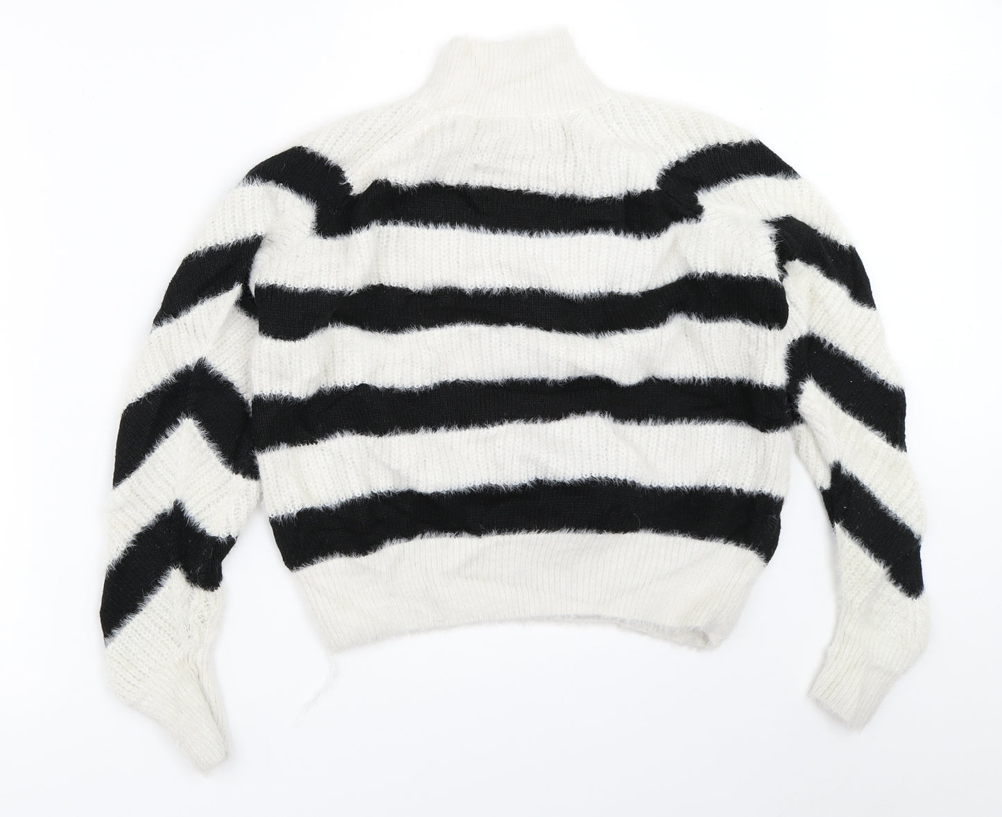 Primark Womens White   Pullover Jumper Size XS