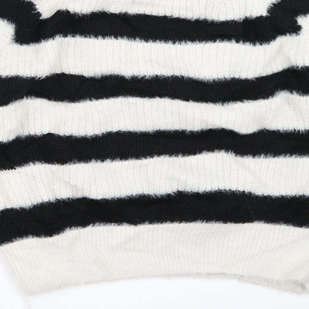 Primark Womens White   Pullover Jumper Size XS