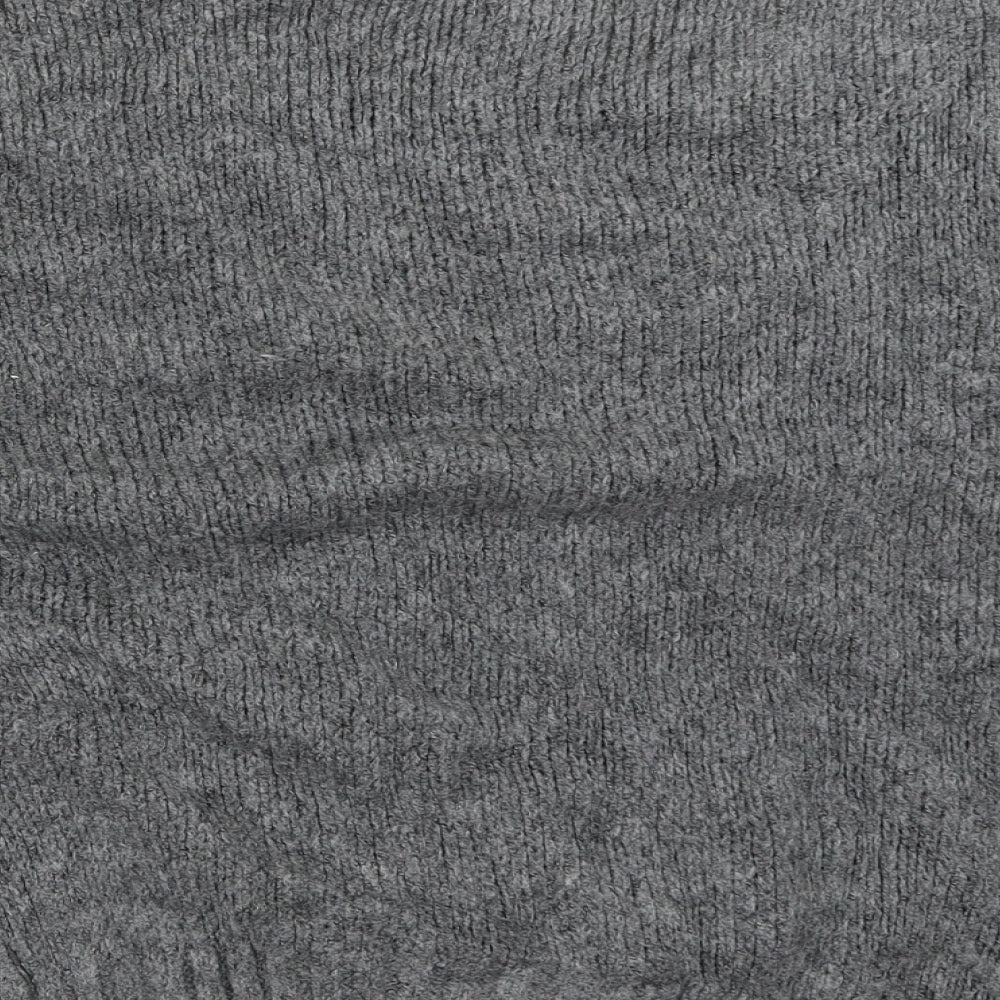 Pull&Bear Womens Grey   Pullover Jumper Size M