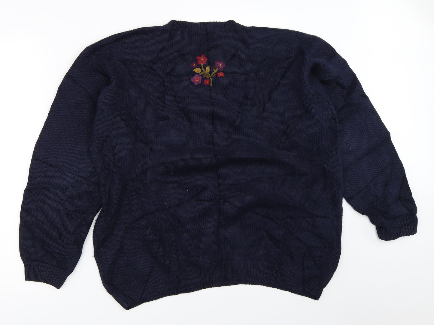 Jumper Womens Blue   Pullover Jumper Size L