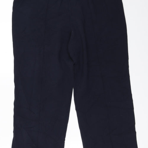 Sarah Hamilton Womens Blue   Trousers  Size 14 L25 in