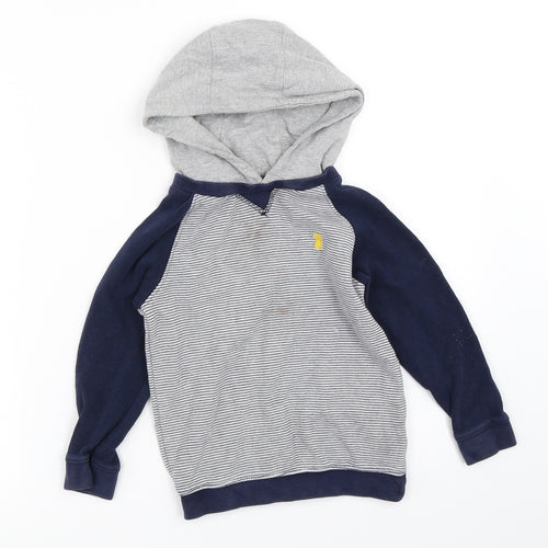 Debenhams Boys Blue   Pullover Hoodie Size 4-5 Years