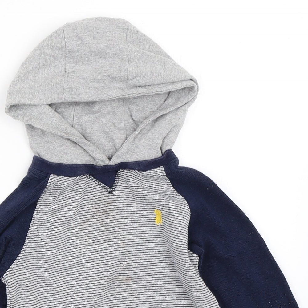 Debenhams Boys Blue   Pullover Hoodie Size 4-5 Years