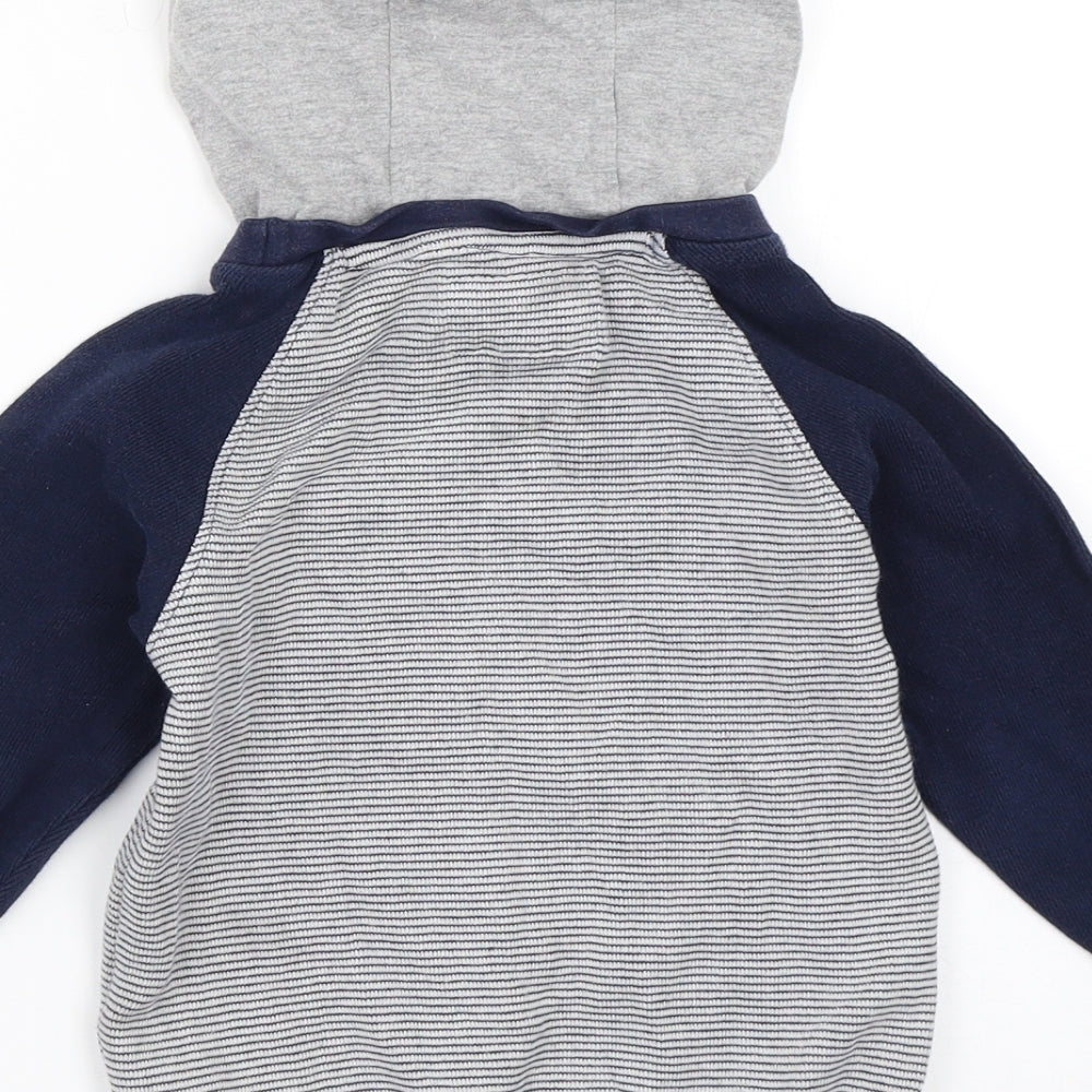 Debenhams Boys Blue   Pullover Hoodie Size 4-5 Years