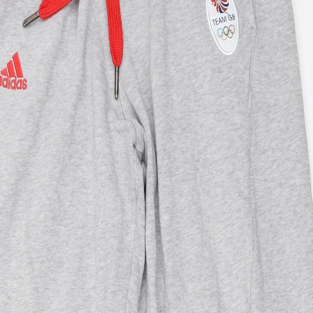 adidas Mens Grey   Jogger Trousers Size L L30 in - team gb