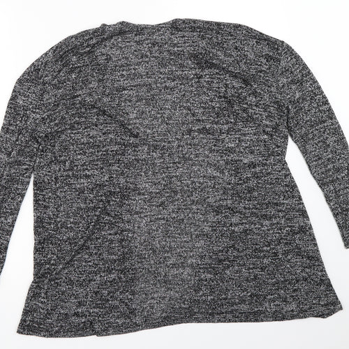 H&M Womens Black   Cardigan Jumper Size S