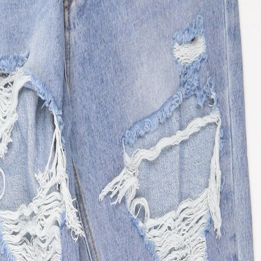 See See Womens Blue  Denim Mom Jeans Size 36 L28 in