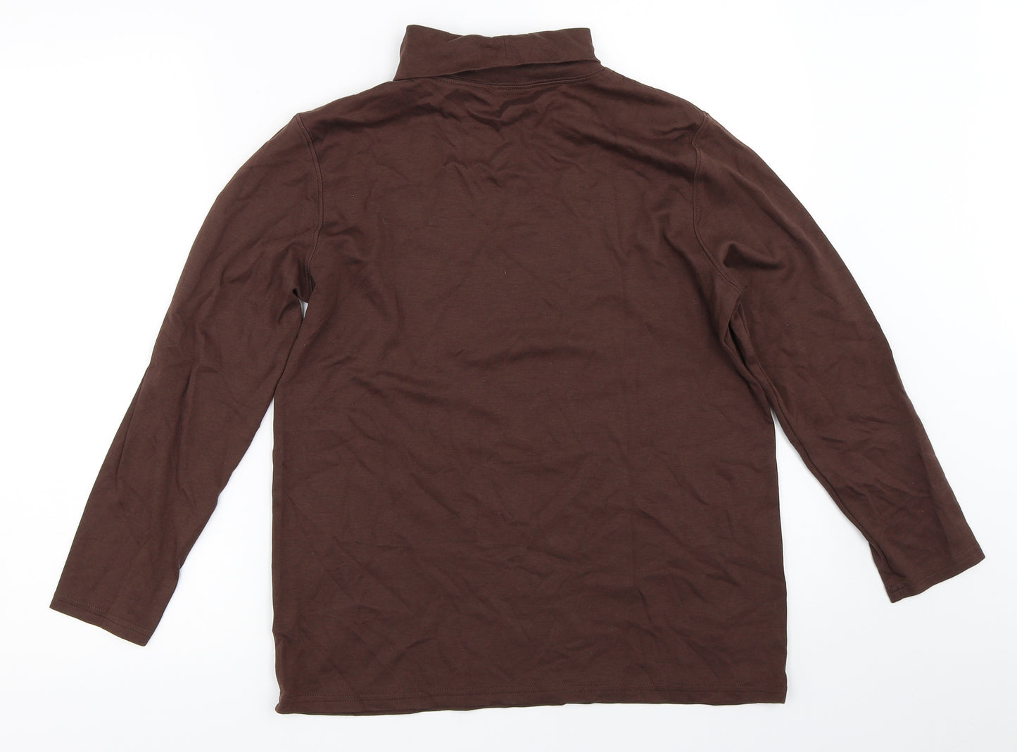 Spirit of the Andes Womens Brown   Basic T-Shirt Size M