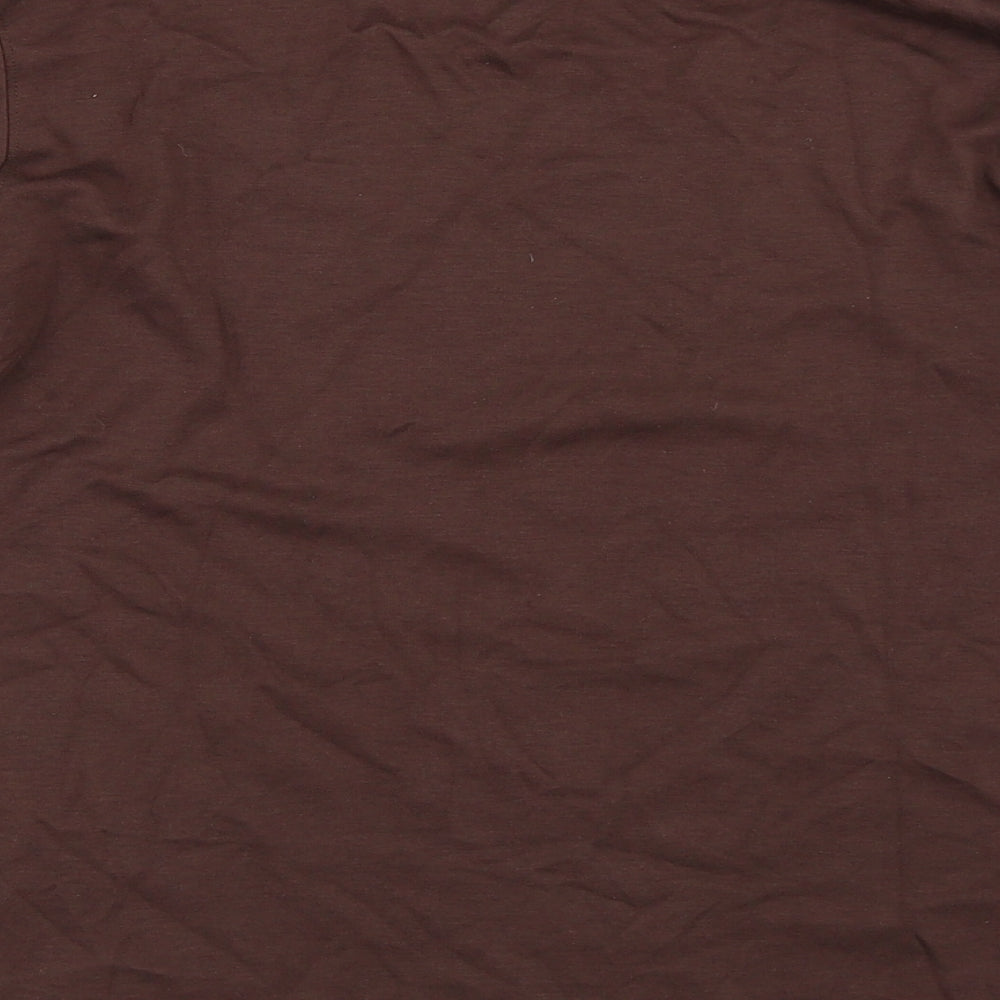 Spirit of the Andes Womens Brown   Basic T-Shirt Size M