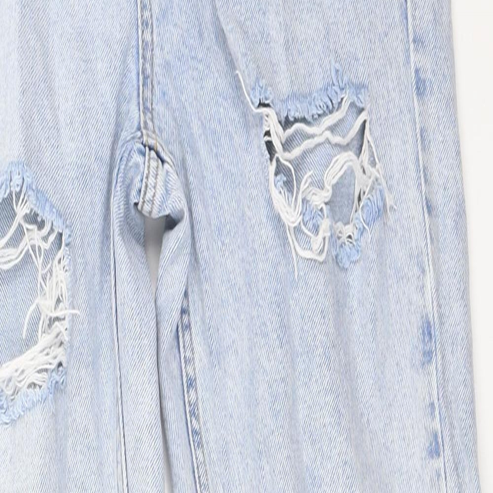 Primark Womens Blue  Denim Mom Jeans Size 6 L29 in