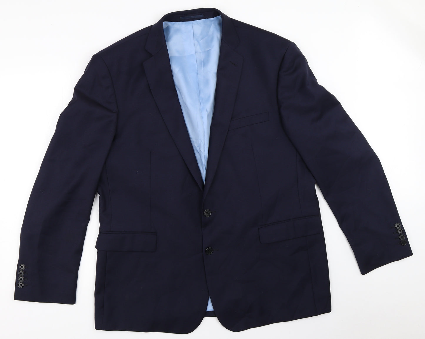 Charles Tyrwhitt Mens Blue   Jacket Blazer Size 46