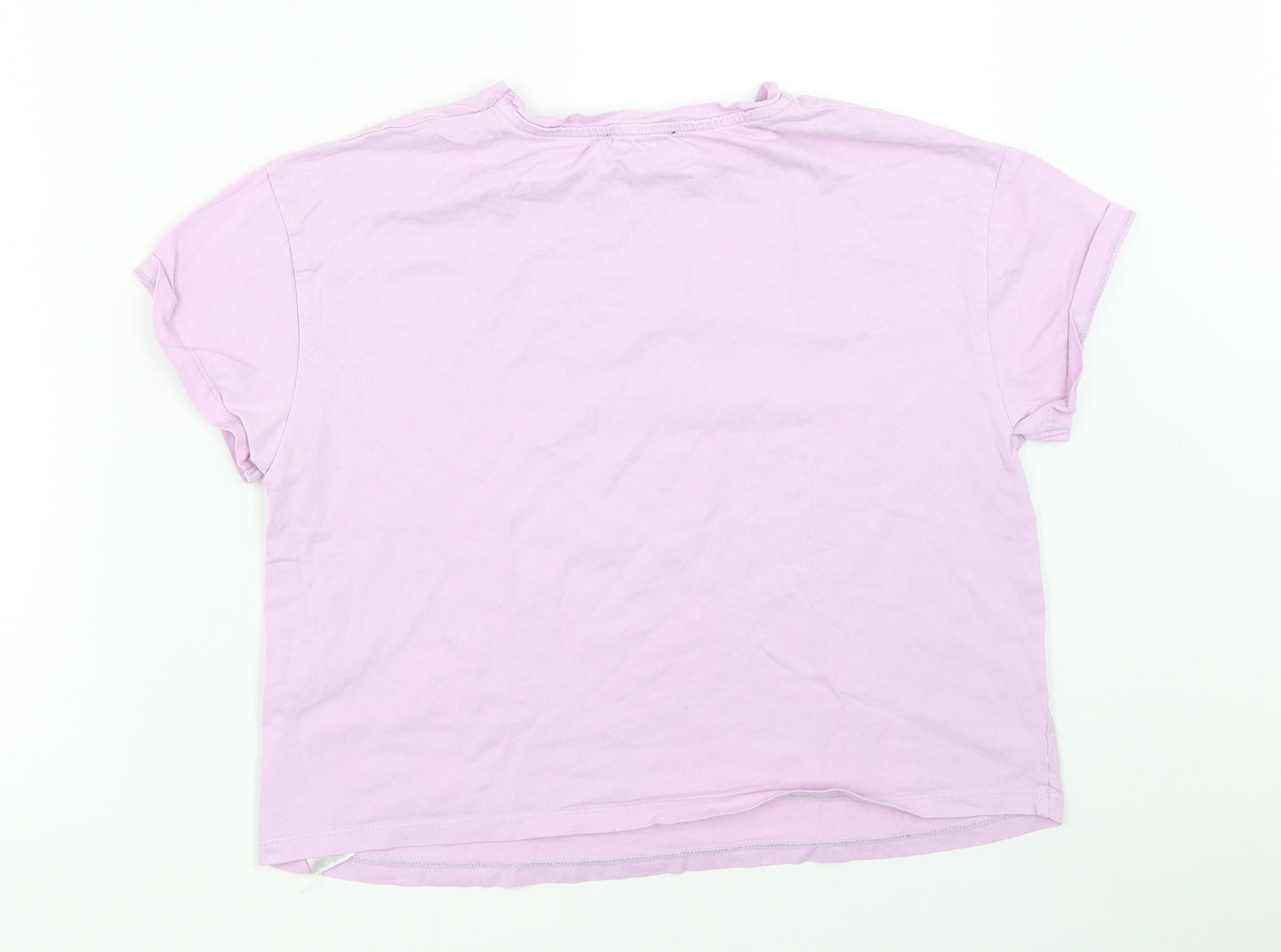 New Look Girls Purple   Basic T-Shirt Size 12-13 Years