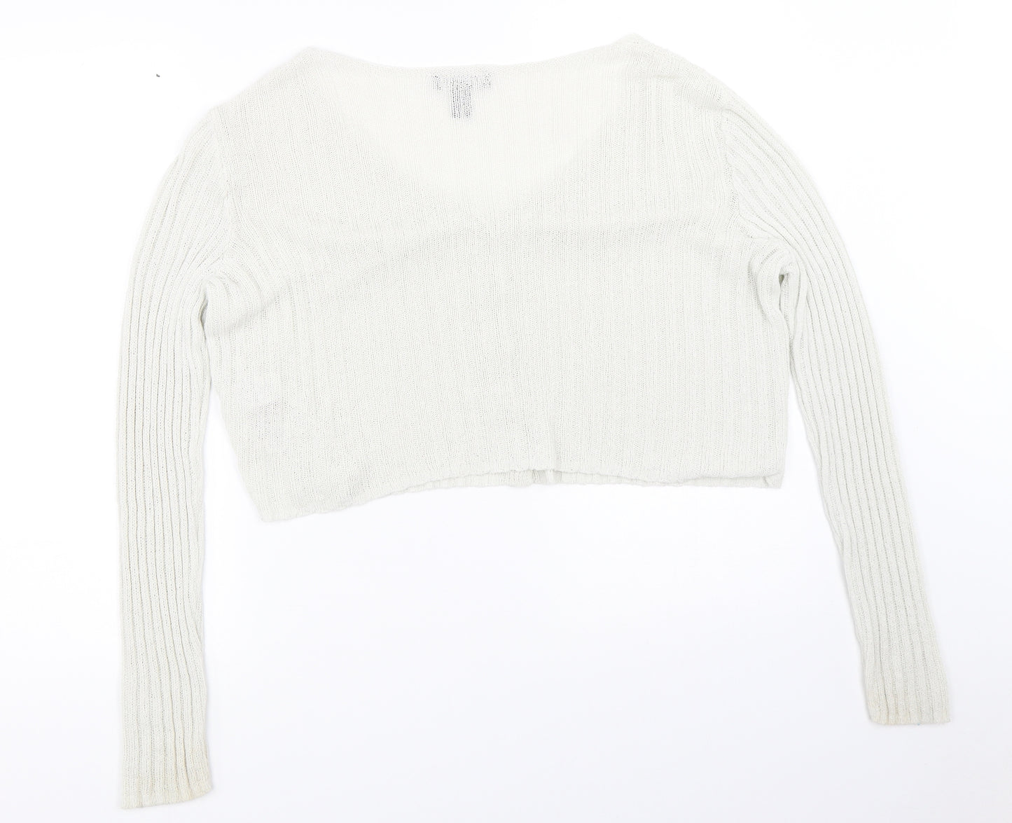 New Look Womens Ivory   Cardigan Jumper Size M