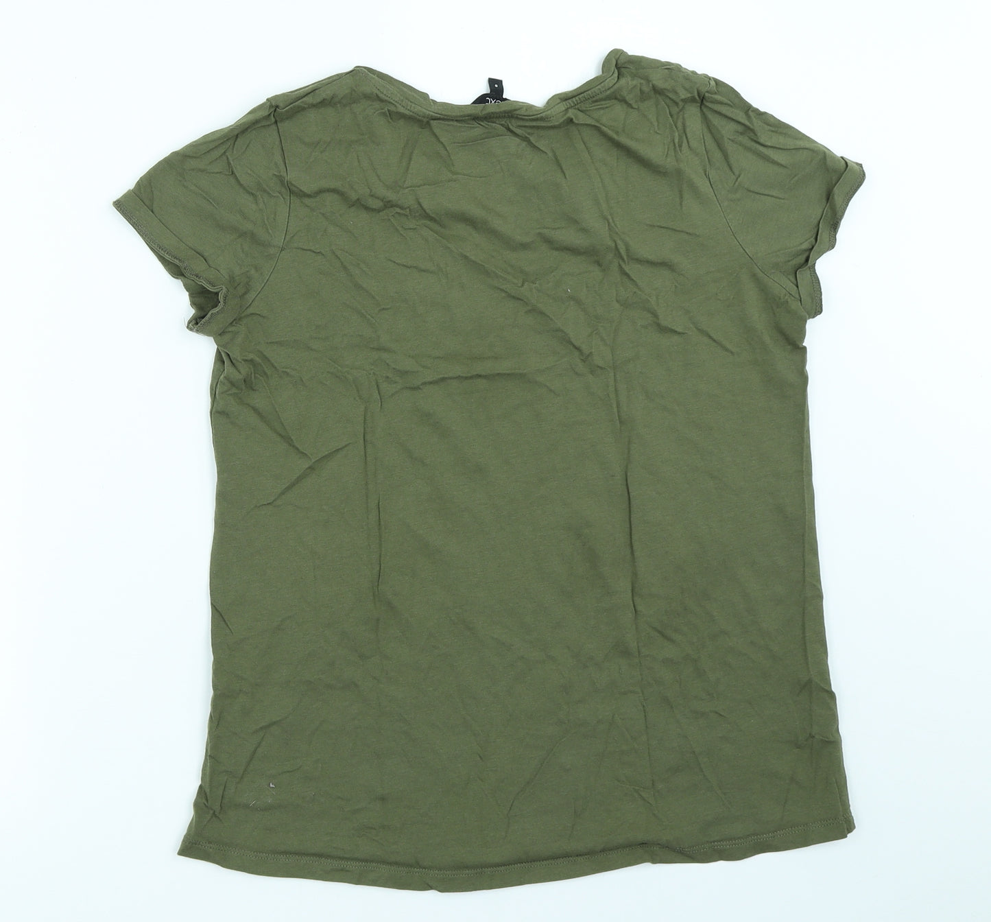 NEXT Womens Green   Basic T-Shirt Size 8