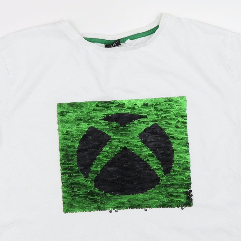 NEXT Boys White   Basic T-Shirt Size 16 Years  - xbox