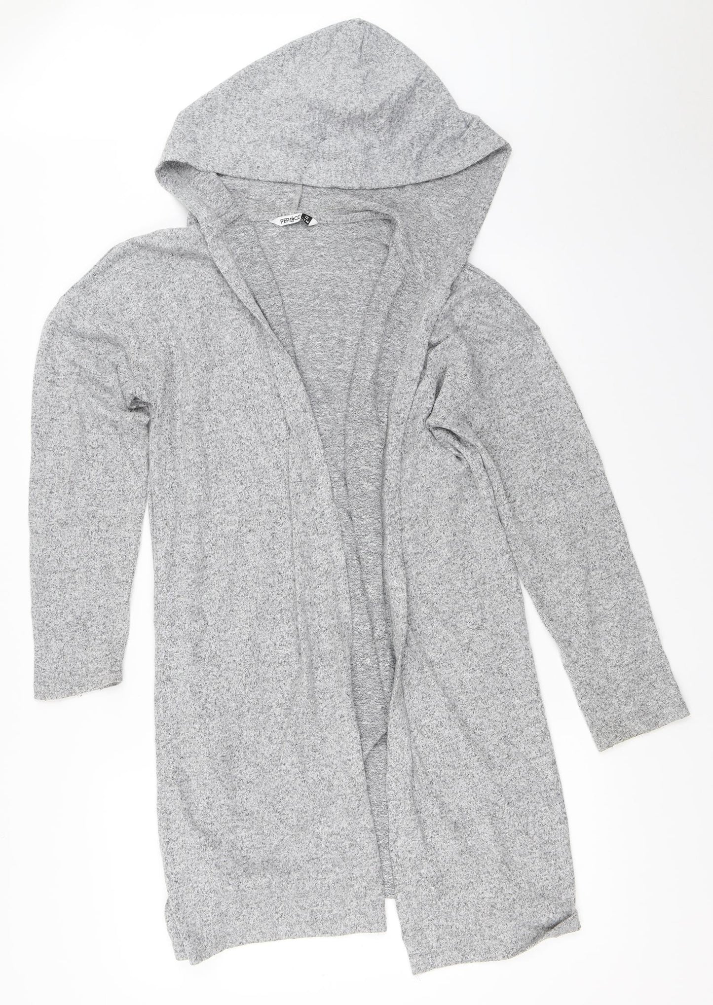 Pep&Co Womens Grey   Cardigan Jumper Size 12