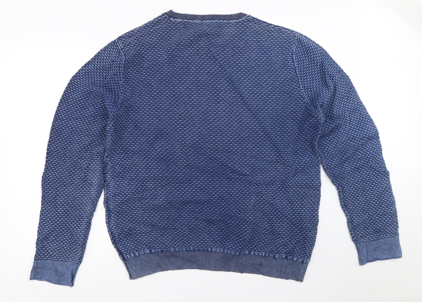 Mango Mens Blue   Pullover Jumper Size XL