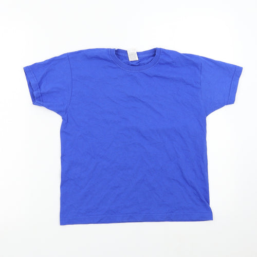 Fruit of the Loom Boys Blue   Basic T-Shirt Size 7-8 Years