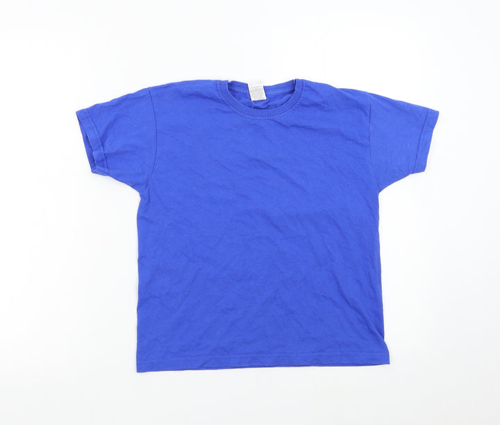 Fruit of the Loom Boys Blue   Basic T-Shirt Size 7-8 Years