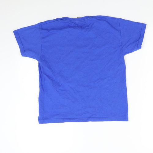 Fruit of the Loom Boys Blue   Basic T-Shirt Size 7-8 Years