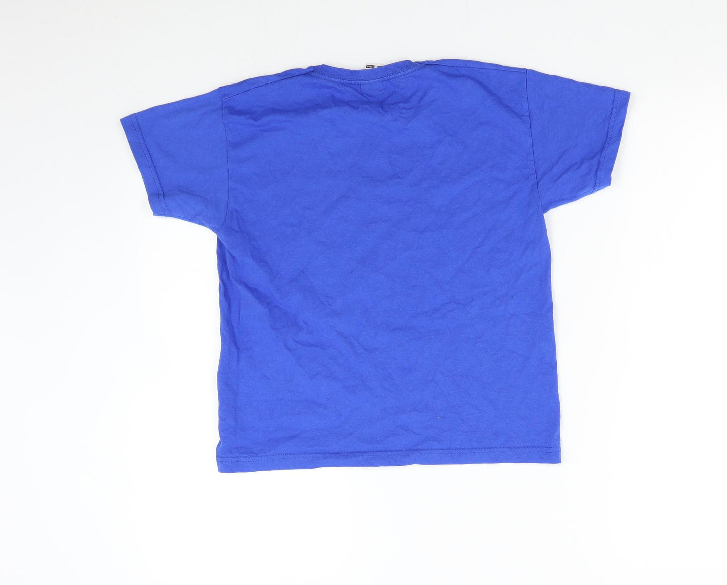 Fruit of the Loom Boys Blue   Basic T-Shirt Size 7-8 Years