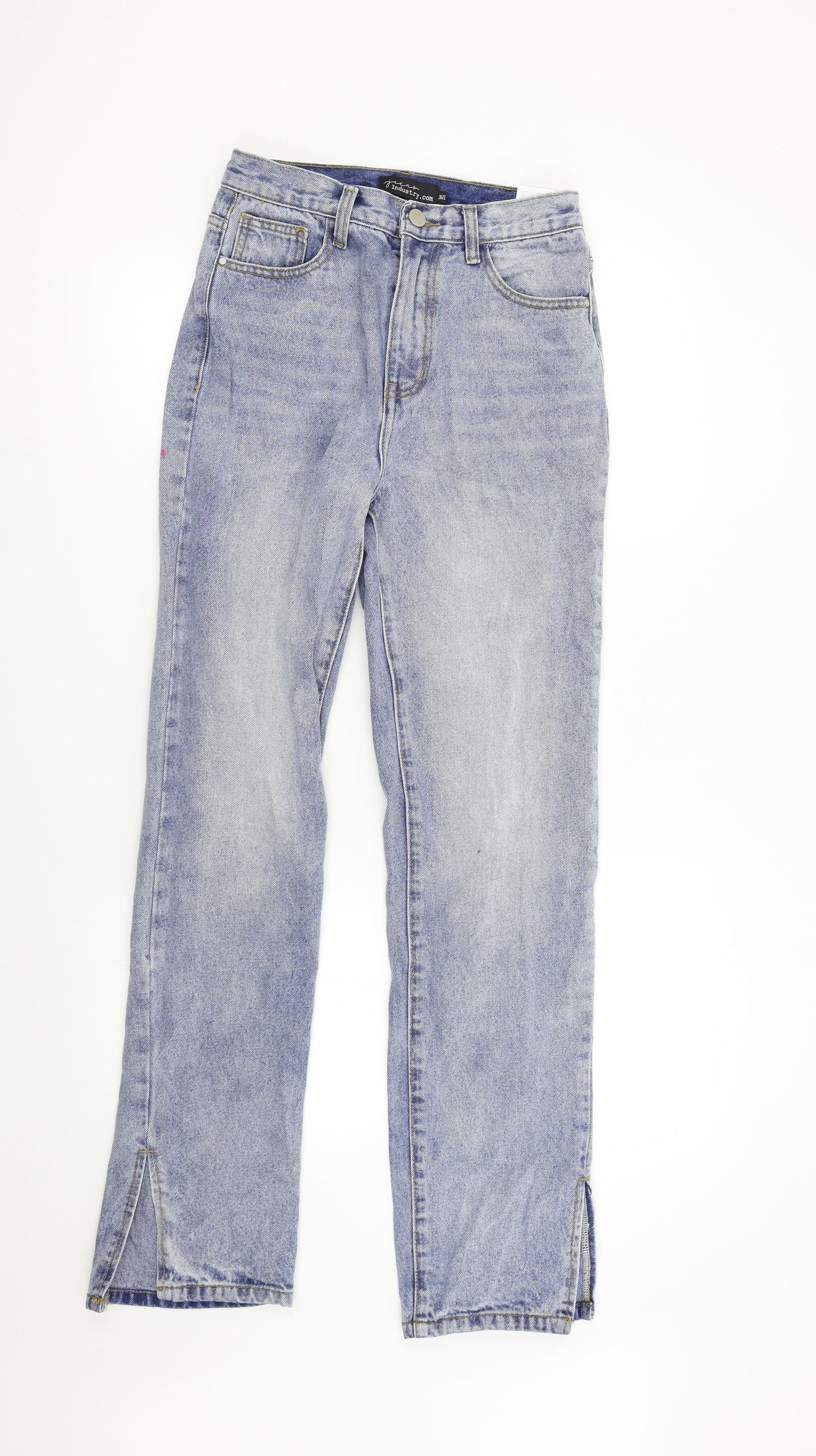 Industry.com Mens Blue  Denim Straight Jeans Size 36 L28 in