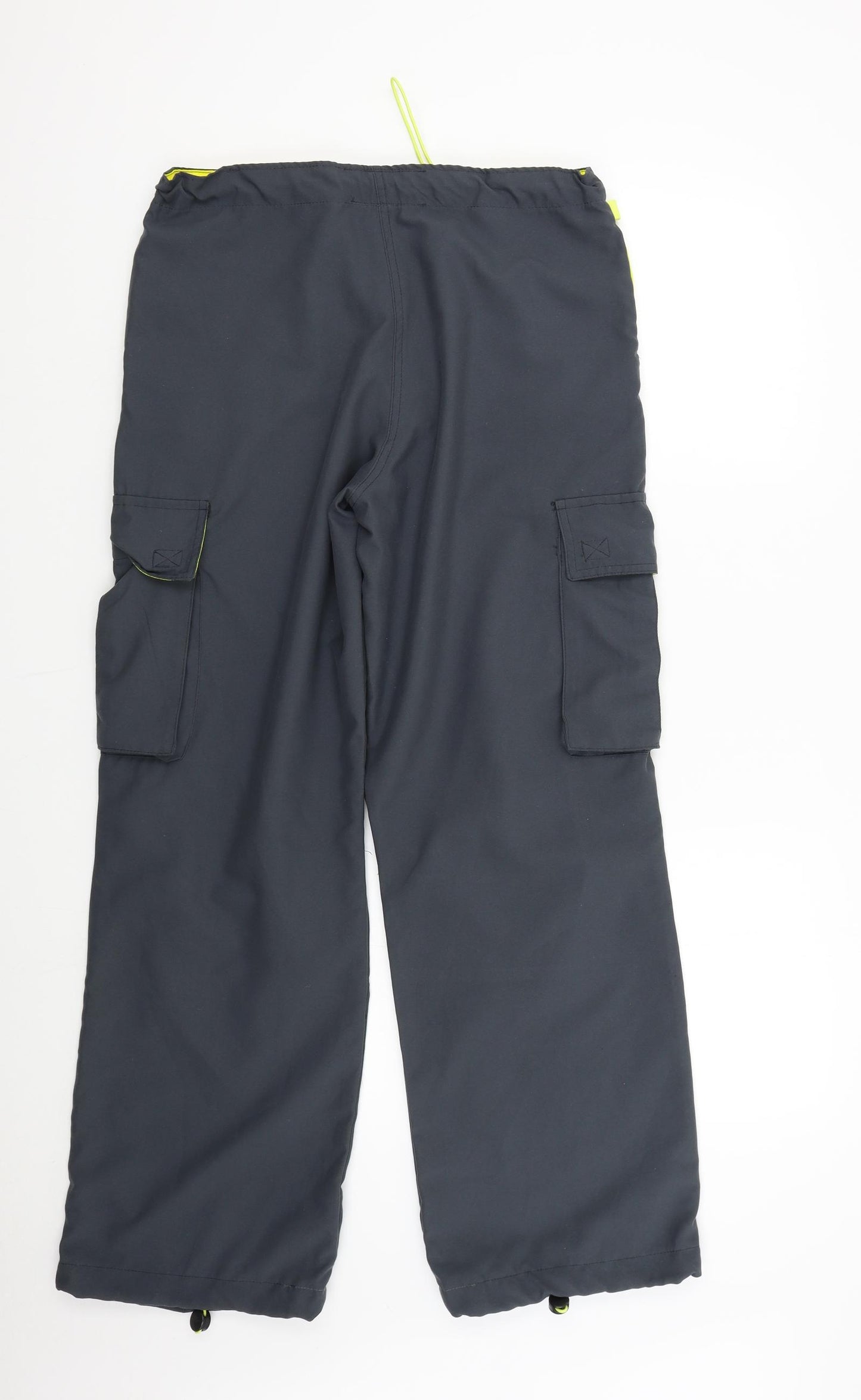 LFL Womens Grey   Cargo Trousers Size 12 L29 in
