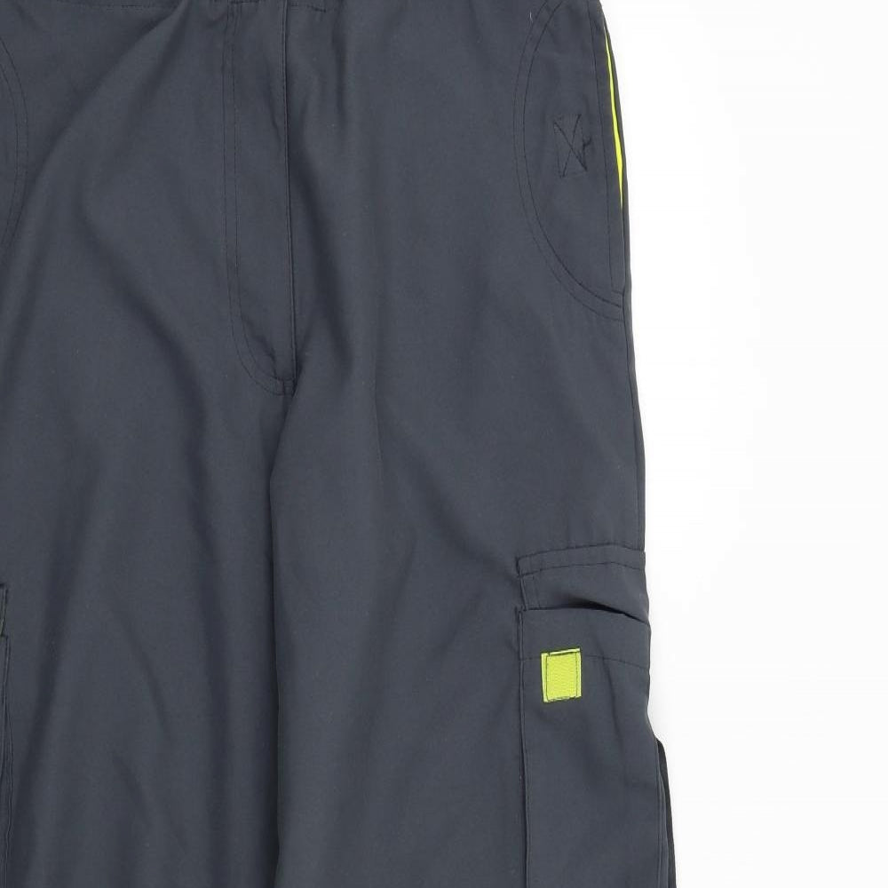 LFL Womens Grey   Cargo Trousers Size 12 L29 in