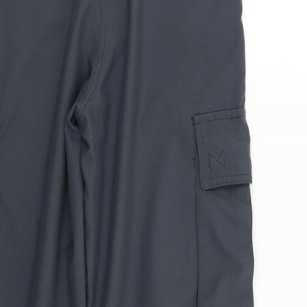 LFL Womens Grey   Cargo Trousers Size 12 L29 in