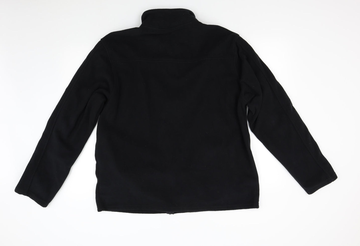 F&F Mens Black  Fleece Jacket  Size XL