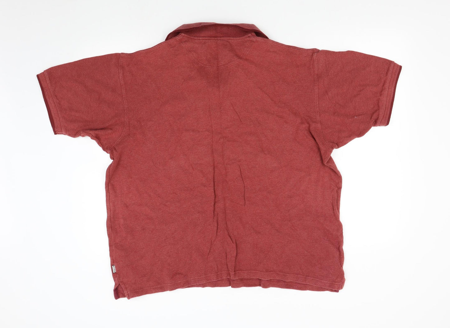 Maine Mens Red    Polo Size L