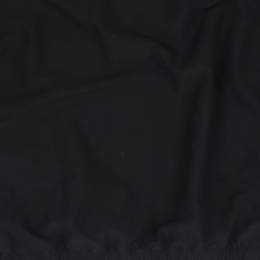 Adidasa Mens Black   Pullover Jumper Size L  - Lined